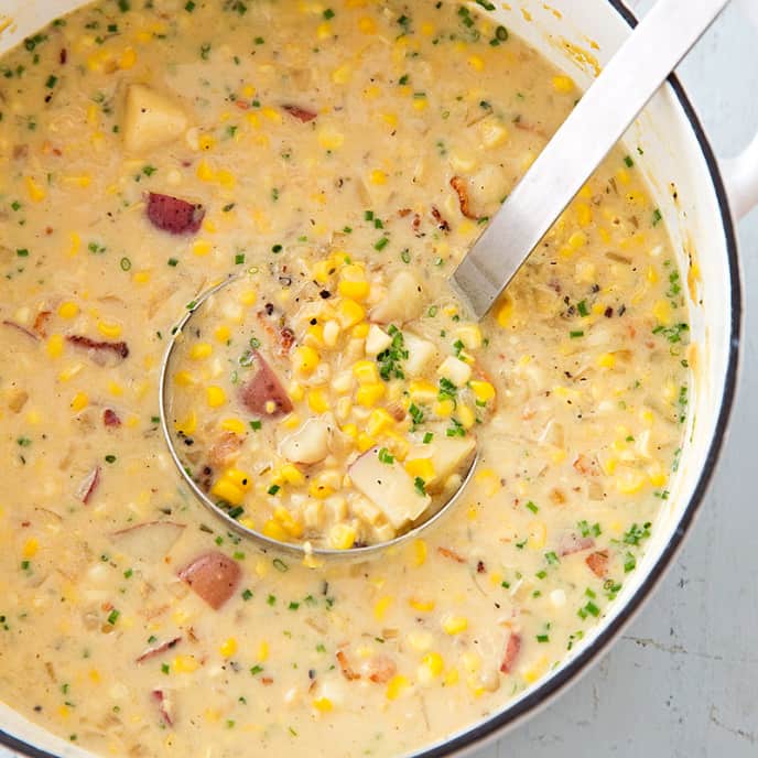 ReducedFat Corn Chowder Cook's Country