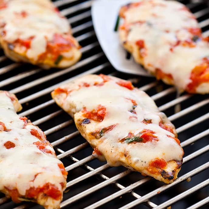 Grilled Chicken Parmesan