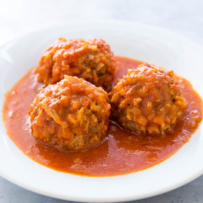 Porcupine Meatballs