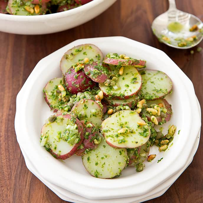 Pesto Potatoes