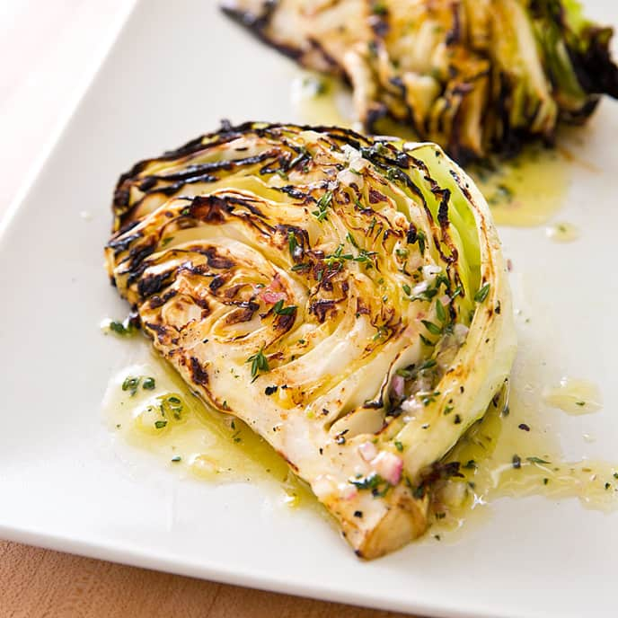 Grilled Cabbage