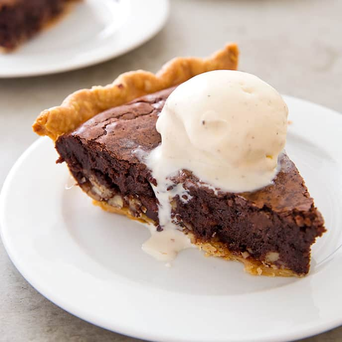 Fudgy Tar Heel Pie