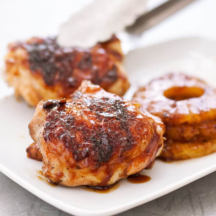 Grilled Chicken Teriyaki with Pineapple