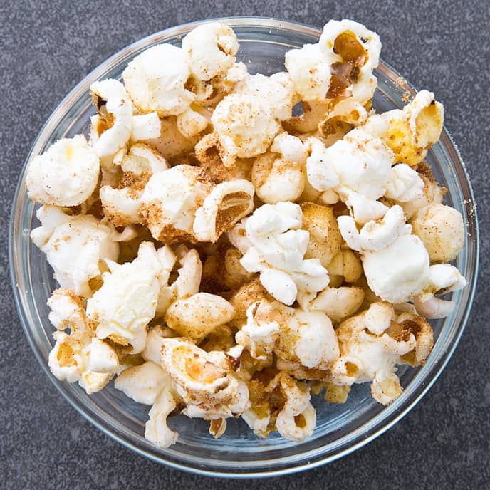 Cinnamon-Malt Popcorn