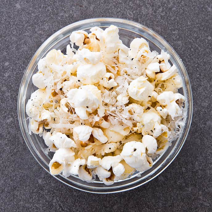ParmesanPepper Popcorn America's Test Kitchen Recipe