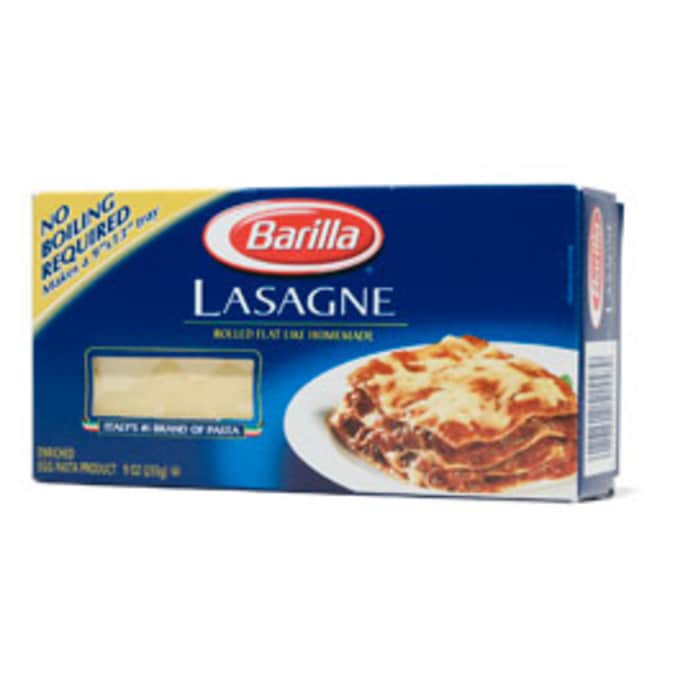 barilla no boil lasagna noodles reviews