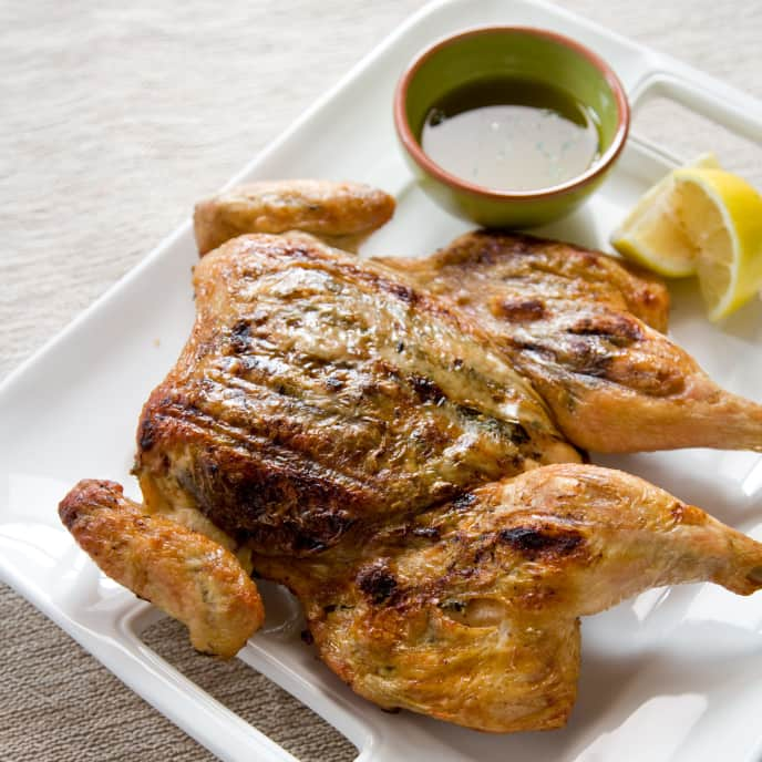 Italian-Style Gas-Grilled Chicken