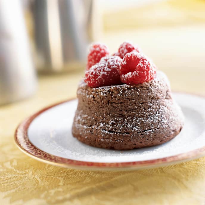 Chocolate Volcano Cakes with Espresso Ice Cream Cook's Illustrated Recipe