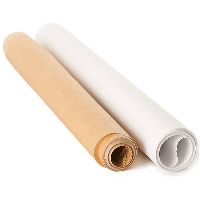 The Trick to Keep Parchment Paper from Rolling Up