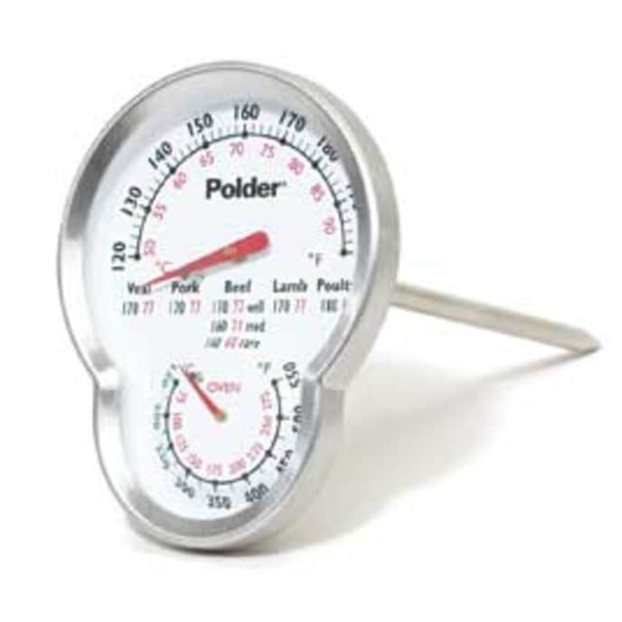 Polder Digital In-Oven Thermometer & Timer