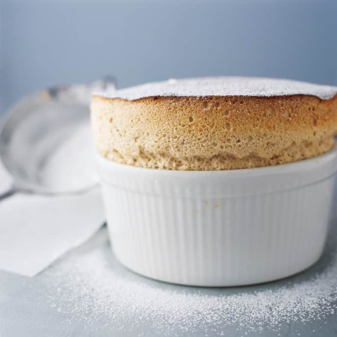 Kahlúa Soufflé with Ground Espresso