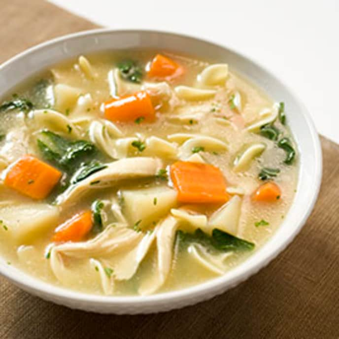 Hearty Chicken Noodle Soup  America's Test Kitchen Recipe