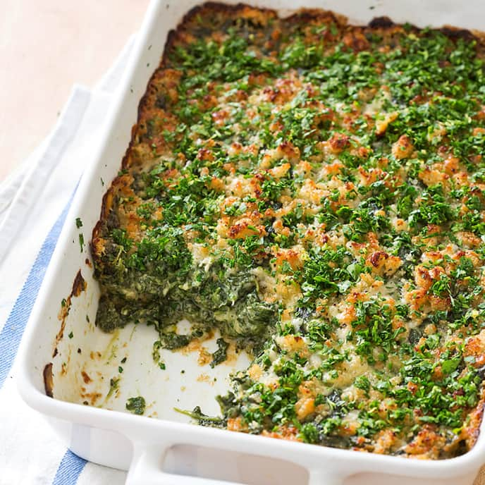 Spinach Gratin