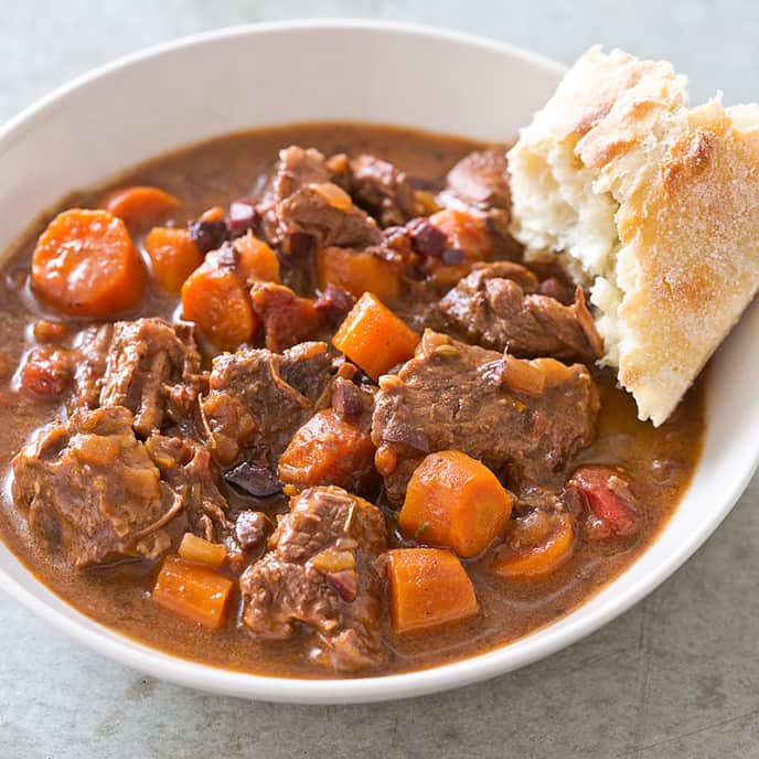 SlowCooker Mediterranean Beef Stew Cook's Country Recipe