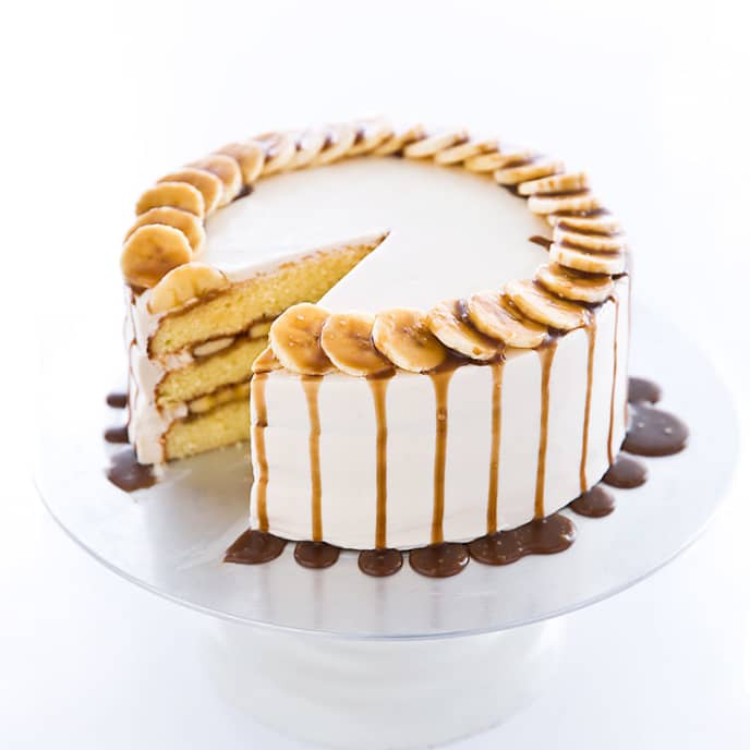 Bananas Foster Cake