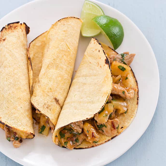 Sweet and Spicy Pork Tacos America's Test Kitchen Recipe