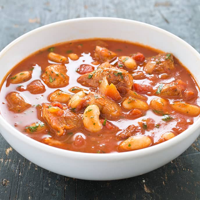 Smoky Pork and White Bean Stew America's Test Kitchen Recipe