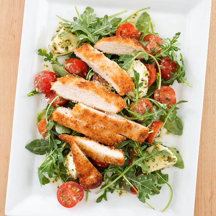 Chicken Parmesan Salad from Cook's Country Recipe