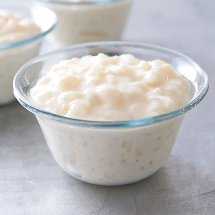 Lemony Rice Pudding