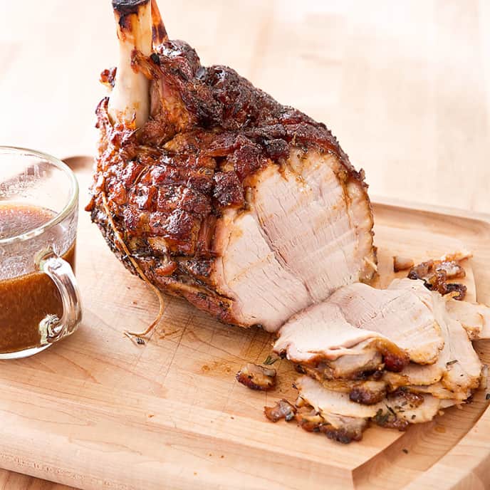 SlowRoasted Fresh Ham America's Test Kitchen Recipe