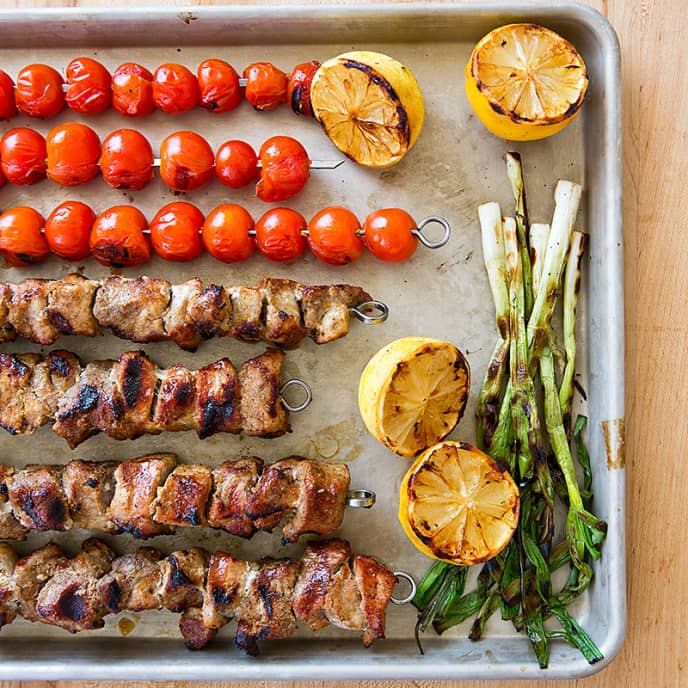 Grilled Pork Skewers with Balsamic Marinade - Kitchen Confidante®