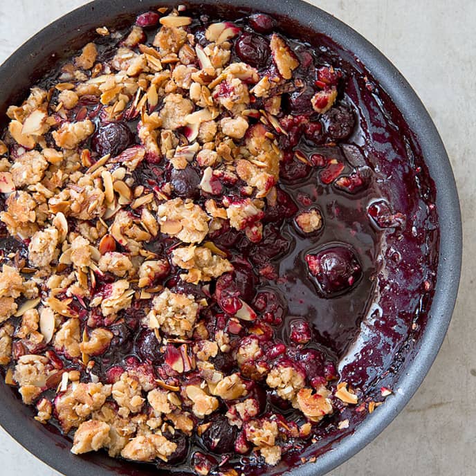 No-Bake Cherry Crisp