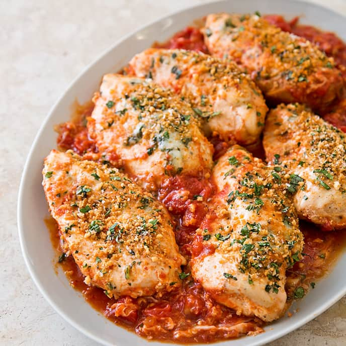 Slow Cooker Chicken Parmesan Americas Test Kitchen Recipe 