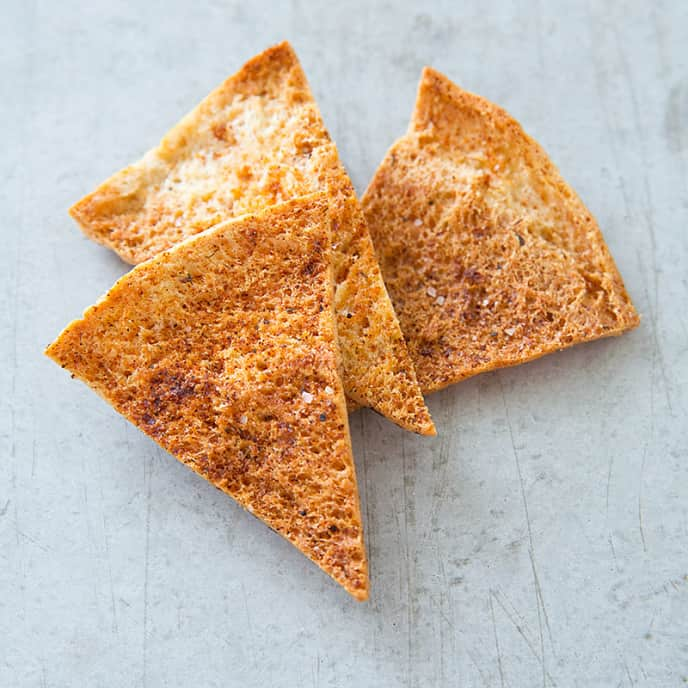 Chili-Spiced Pita Chips