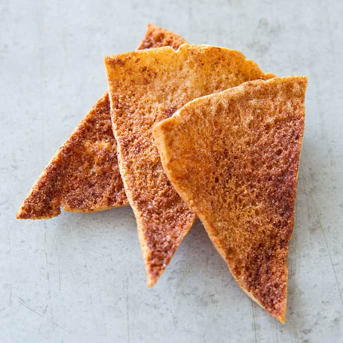 Cinnamon-Sugar Pita Chips