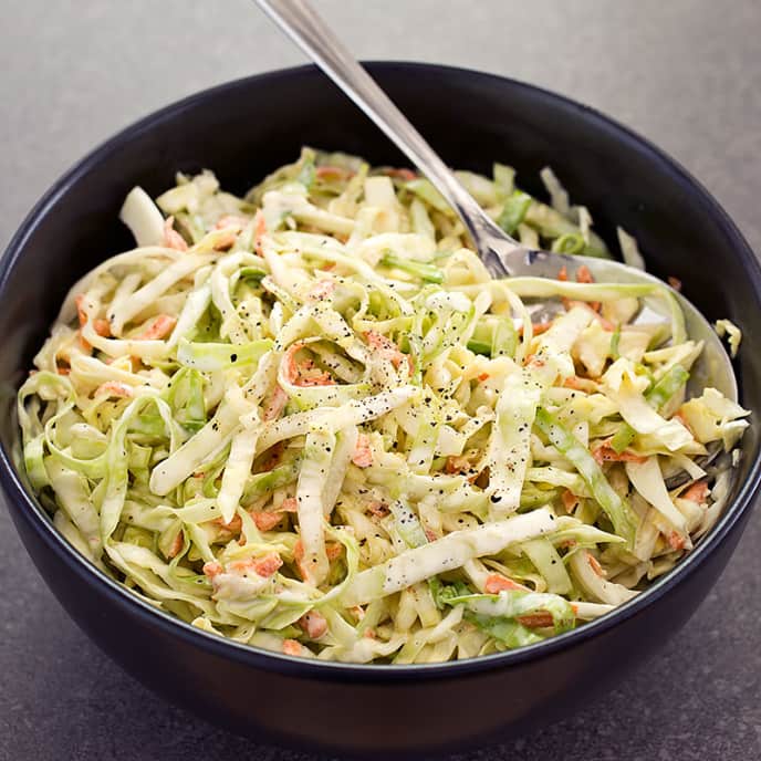 Basic Creamy Coleslaw