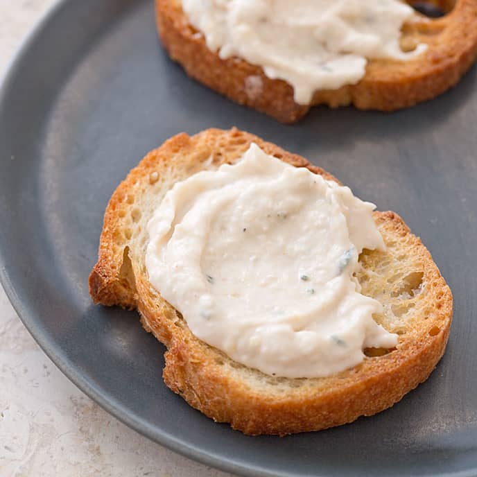 Goat Cheese and Lemon White Bean Dip America's Test Kitchen Recipe