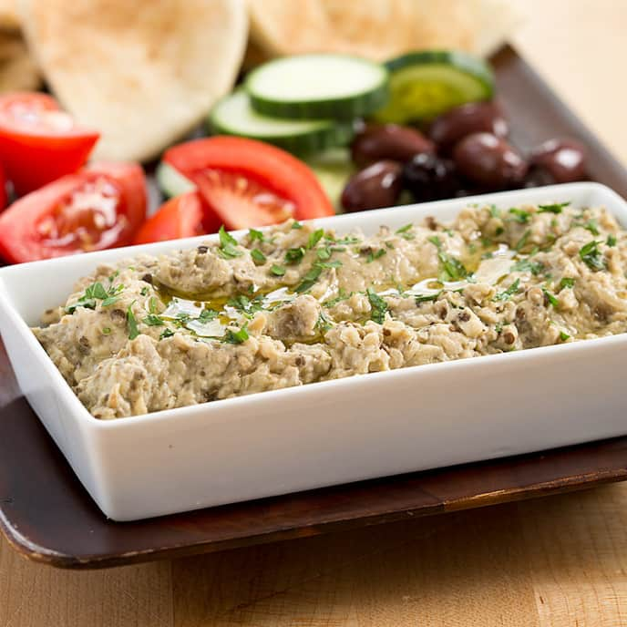 Baba Ghanoush, Oven Method