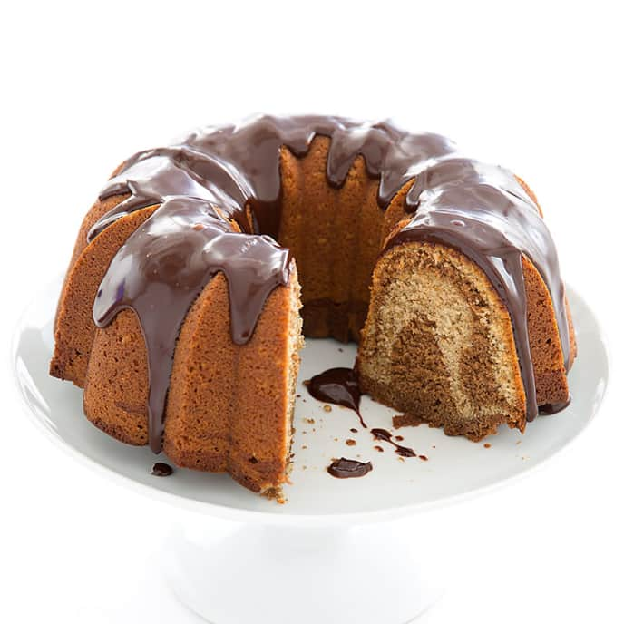 Ombré Mocha Bundt Cake - Nordic Ware