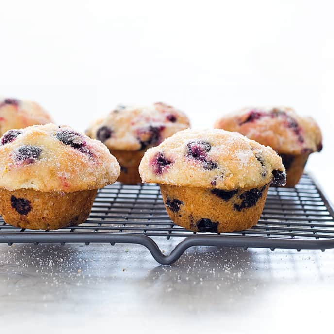 Lemon Blueberry Muffins | America&amp;#39;s Test Kitchen Recipe