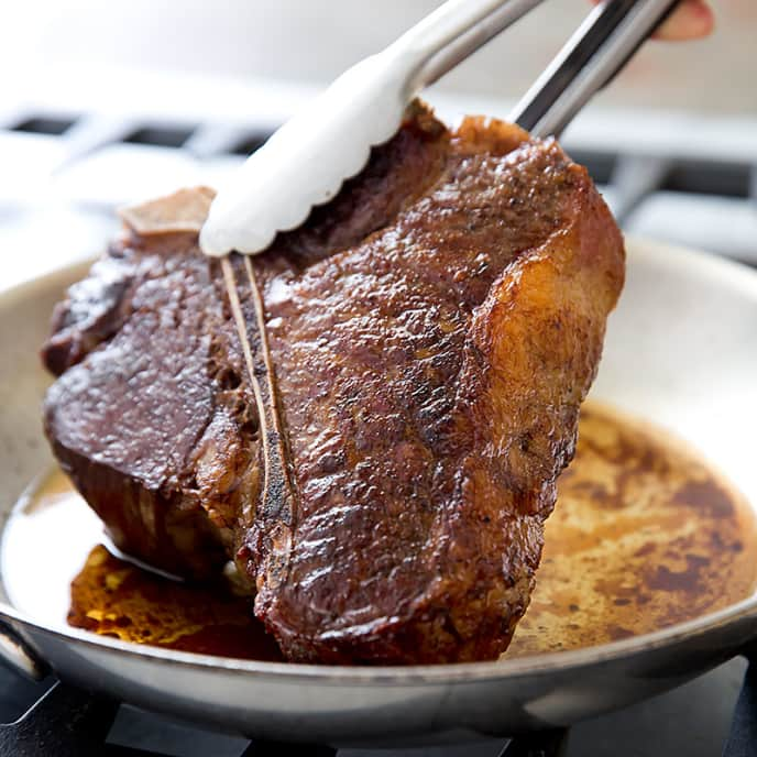 Thick-Cut Porterhouse Steaks