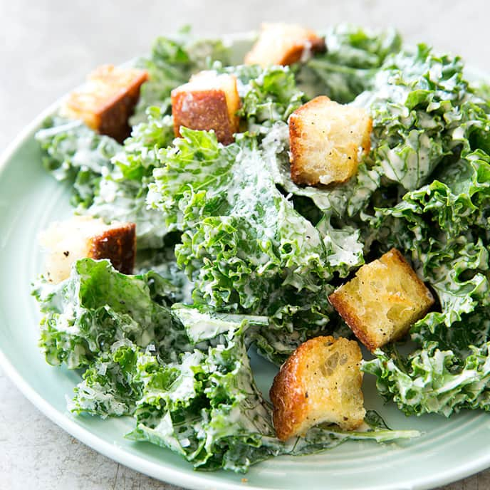 Kale Caesar Salad