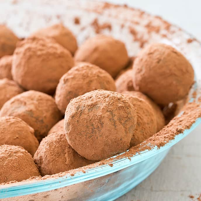 Chocolate-Ginger Truffles