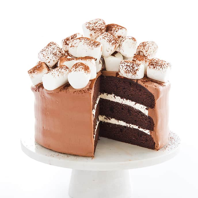 Hot Cocoa Cake