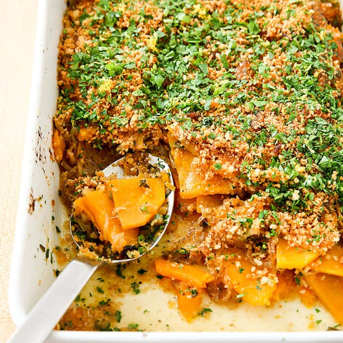 Butternut Squash Gratin