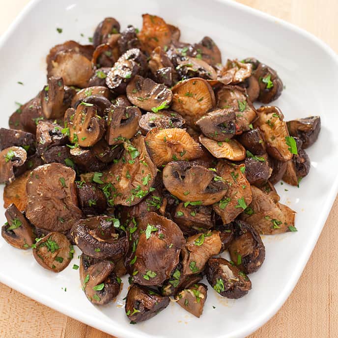 Roasted Mushrooms with Roasted Garlic and Smoked Paprika Cook's