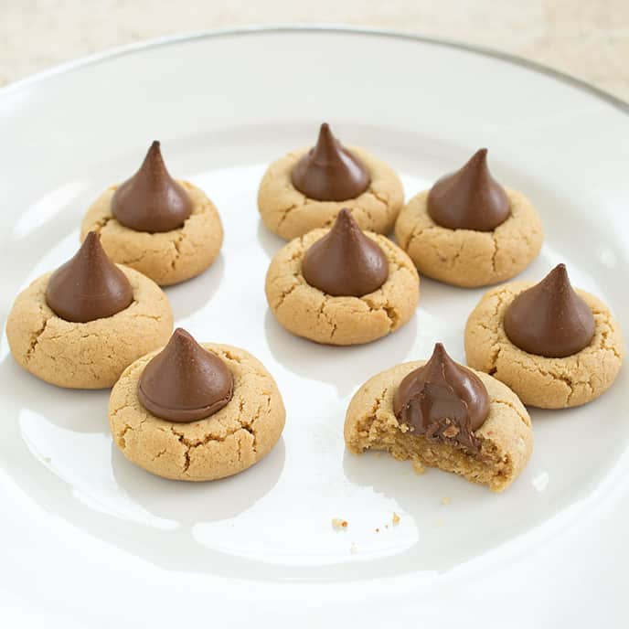 Peanut Blossom Cookies