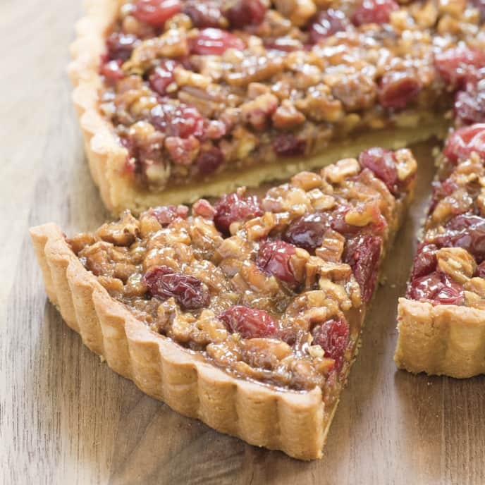 Cranberry-Pecan Tart