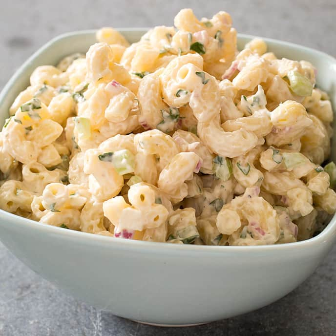 Cool and Creamy Macaroni Salad