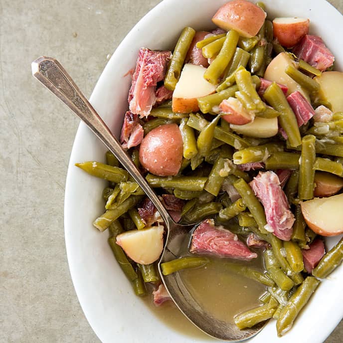 Southern-Style Green Beans and Potatoes