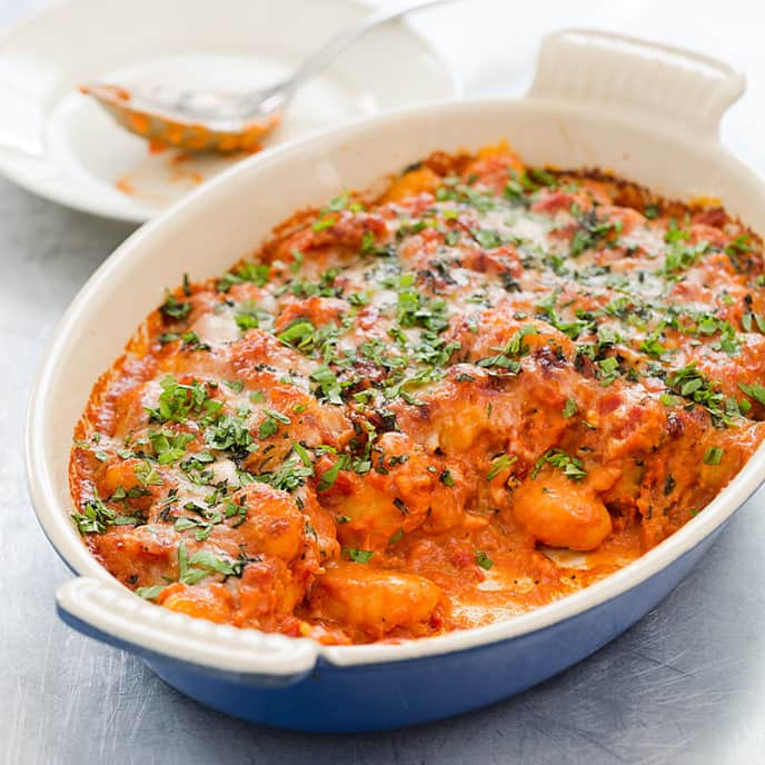 Gnocchi with Creamy Tomato Sauce