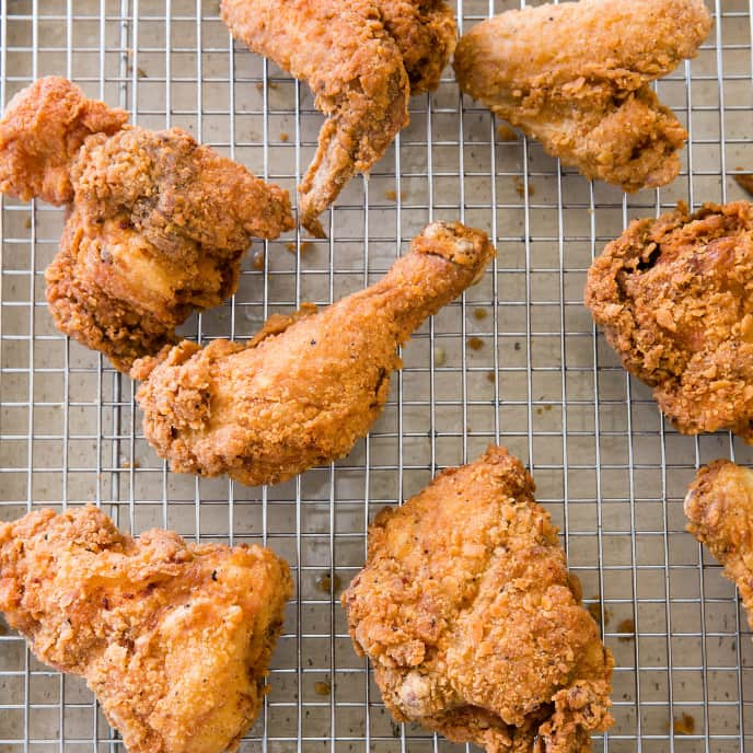 Cracker-Crusted Fried Chicken