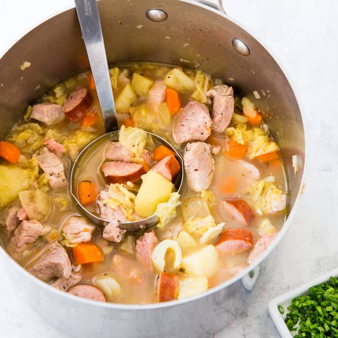 Country-Style Pork Stew for Two