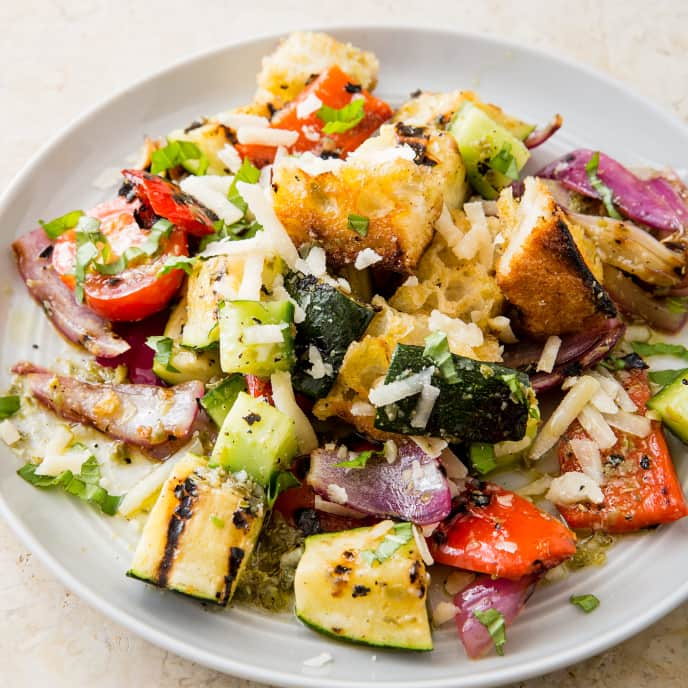 Grilled Panzanella Salad