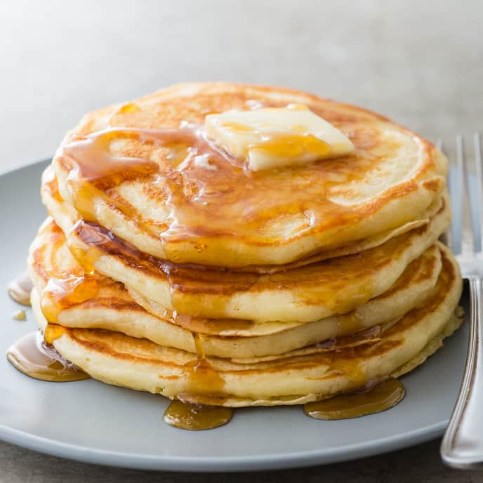 Cornmeal Buttermilk Pancakes