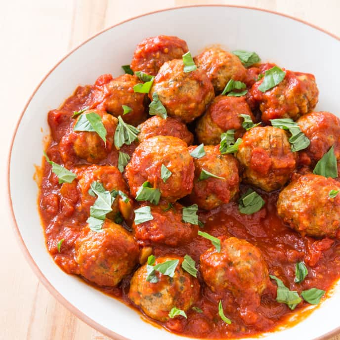 Pork and Ricotta Meatballs